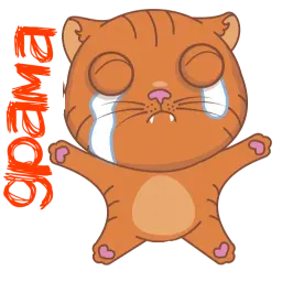 Meow sticker sticker 7
