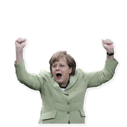 Merkel Pack sticker 3