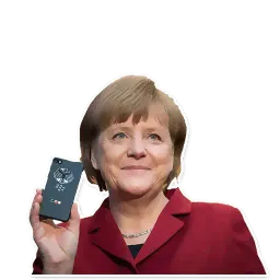Merkel Pack sticker 6