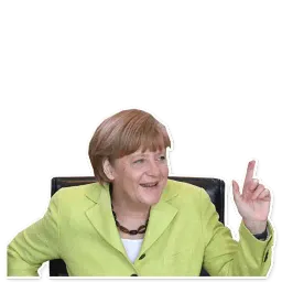 Merkel Pack sticker 8