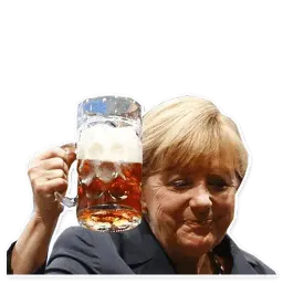 Merkel Pack sticker 10