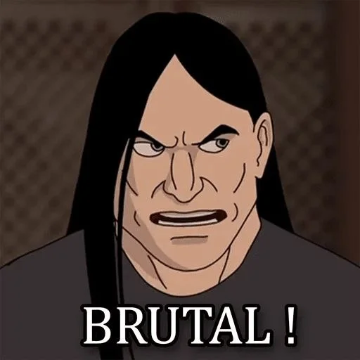 Brutal! Telegram sticker pack