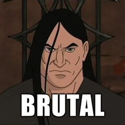Brutal! sticker 2