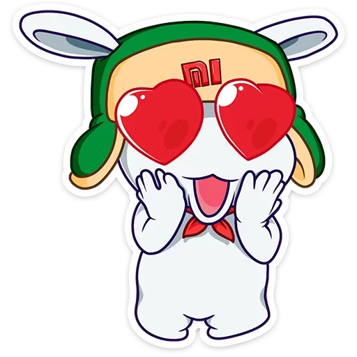 Кролик Mi Rabbit @TgSticker sticker 4