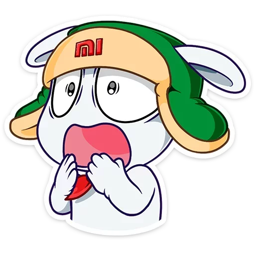 Кролик Mi Rabbit @TgSticker sticker 8