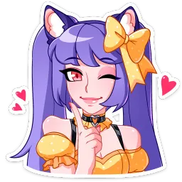 Мия Полина Гусева Telegram sticker pack