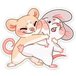 Обнимышки Telegram sticker pack
