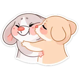 Обнимышки sticker 4
