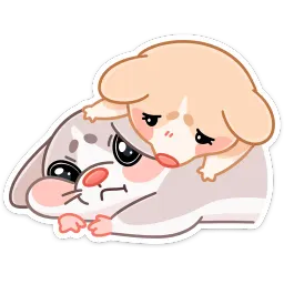 Обнимышки sticker 7