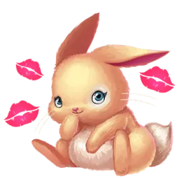 Милашка Кролик sticker 2