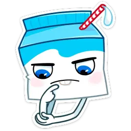 Молочко sticker 11