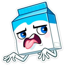 Молочко sticker 9