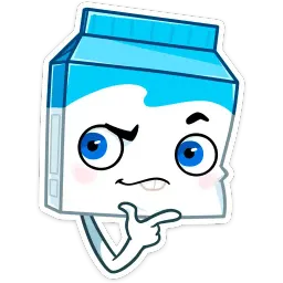 Молочко sticker 10
