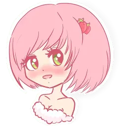 Клубничка (@Valeria_fills_art) sticker 2