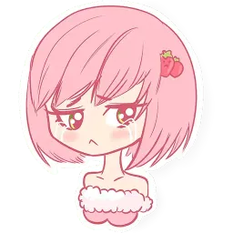 Клубничка (@Valeria_fills_art) sticker 3