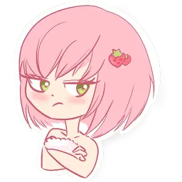 Клубничка (@Valeria_fills_art) sticker 4