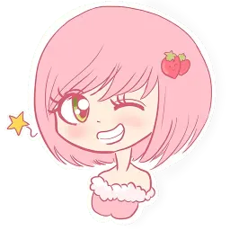 Клубничка (@Valeria_fills_art) sticker 6