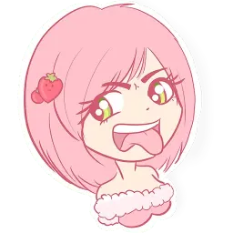 Клубничка (@Valeria_fills_art) sticker 8