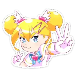 Мимико-тян Telegram sticker pack