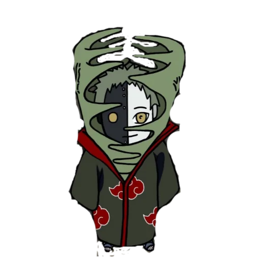 Мини Акацуки Telegram sticker pack