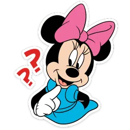 Минни Маус :: @stickroom sticker 6