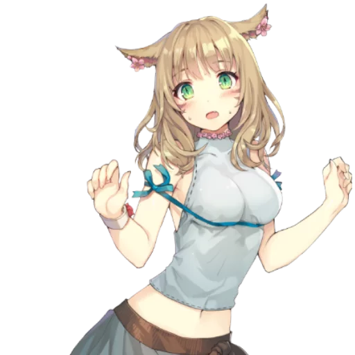 Miqo'te  Yda (FFXIV) sticker 2