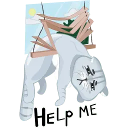 Волшебный кот sticker 11