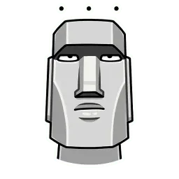 Моаи Стоун Telegram sticker pack