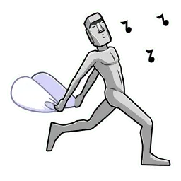 Моаи Стоун sticker 4