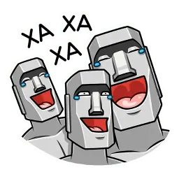 Моаи Стоун sticker 7