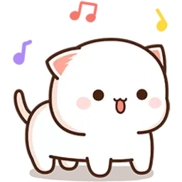 mochi peach cats sticker 5