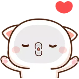 mochi peach cats sticker 7