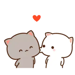 mochi peach cats sticker 8