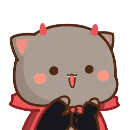 Mochi Peach Cat Halloween Mochi Peach Cat sticker 12