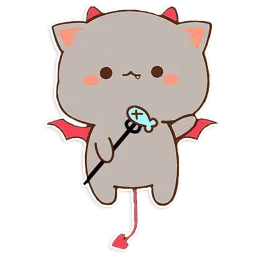 Mochi Peach Cat Halloween Mochi Peach Cat sticker 4