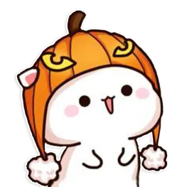 Mochi Peach Cat Halloween Mochi Peach Cat sticker 8