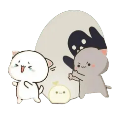 Mochi Peach Cat Halloween Mochi Peach Cat sticker 9