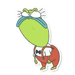 Rocko's modern life sticker 3