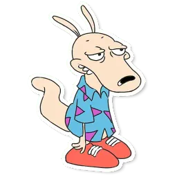 Rocko's modern life sticker 5