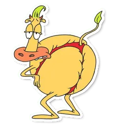 Rocko's modern life sticker 6