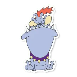 Rocko's modern life sticker 8