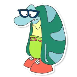 Rocko's modern life sticker 9