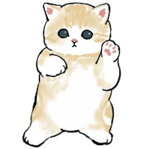 Коты mofu_sand (@TgSticker) Telegram sticker pack