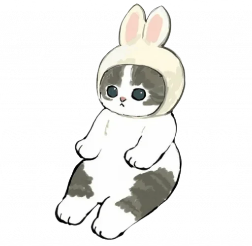 Коты mofu_sand (@TgSticker) sticker 2