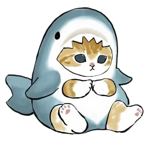 Коты mofu_sand (@TgSticker) sticker 6