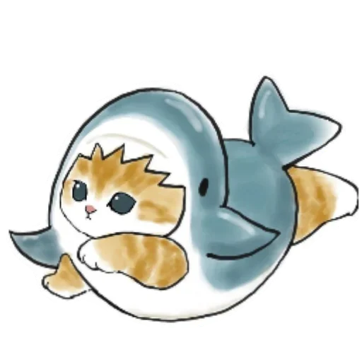Коты mofu_sand (@TgSticker) sticker 7