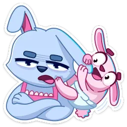Мама Зайка sticker 3