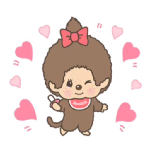 Monchhichi sticker 8