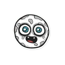Луна Telegram sticker pack