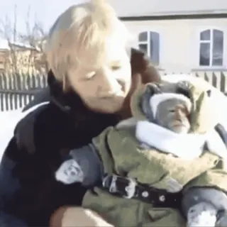 Обезьяны sticker 68